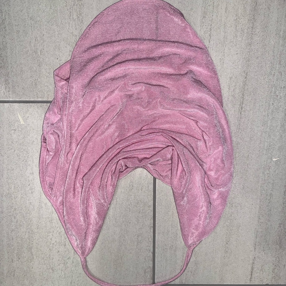Pink Velvet crop top